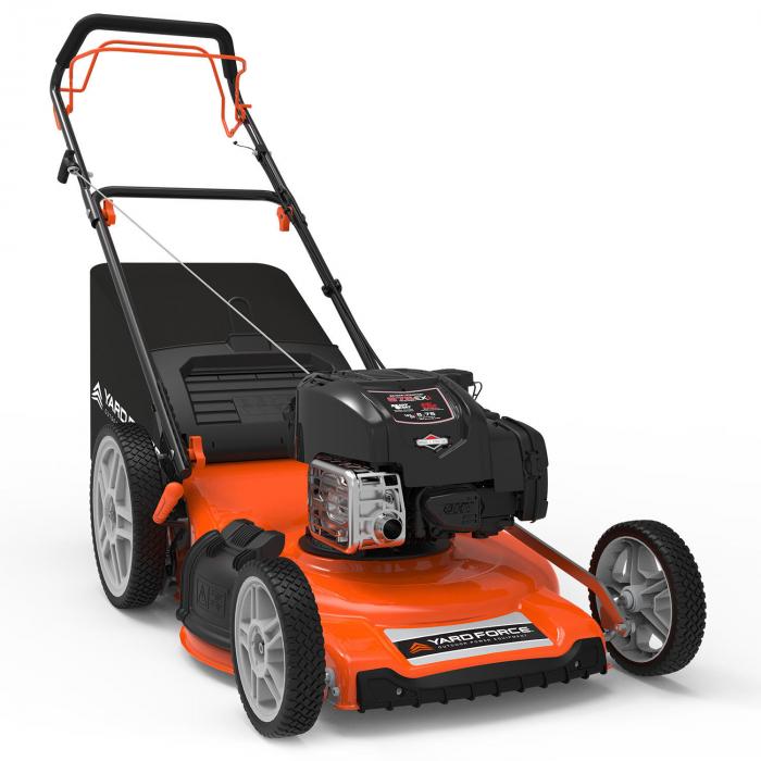 Yard Force 22" Self-Propelled 3N1 Mower with Briggs & Stratton 163cc Engine,InStore Products