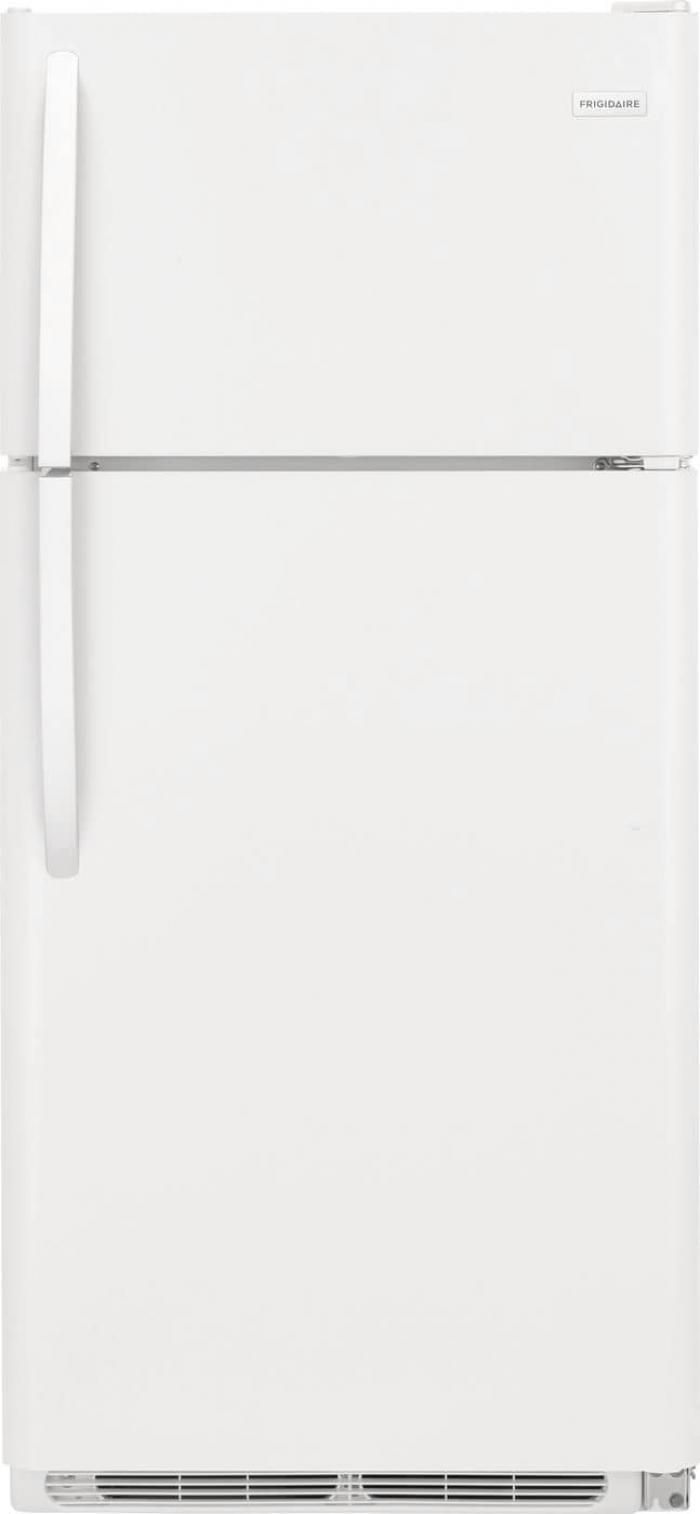 Frigidaire 18-cu ft Top-Freezer Refrigerator (White),InStore Products