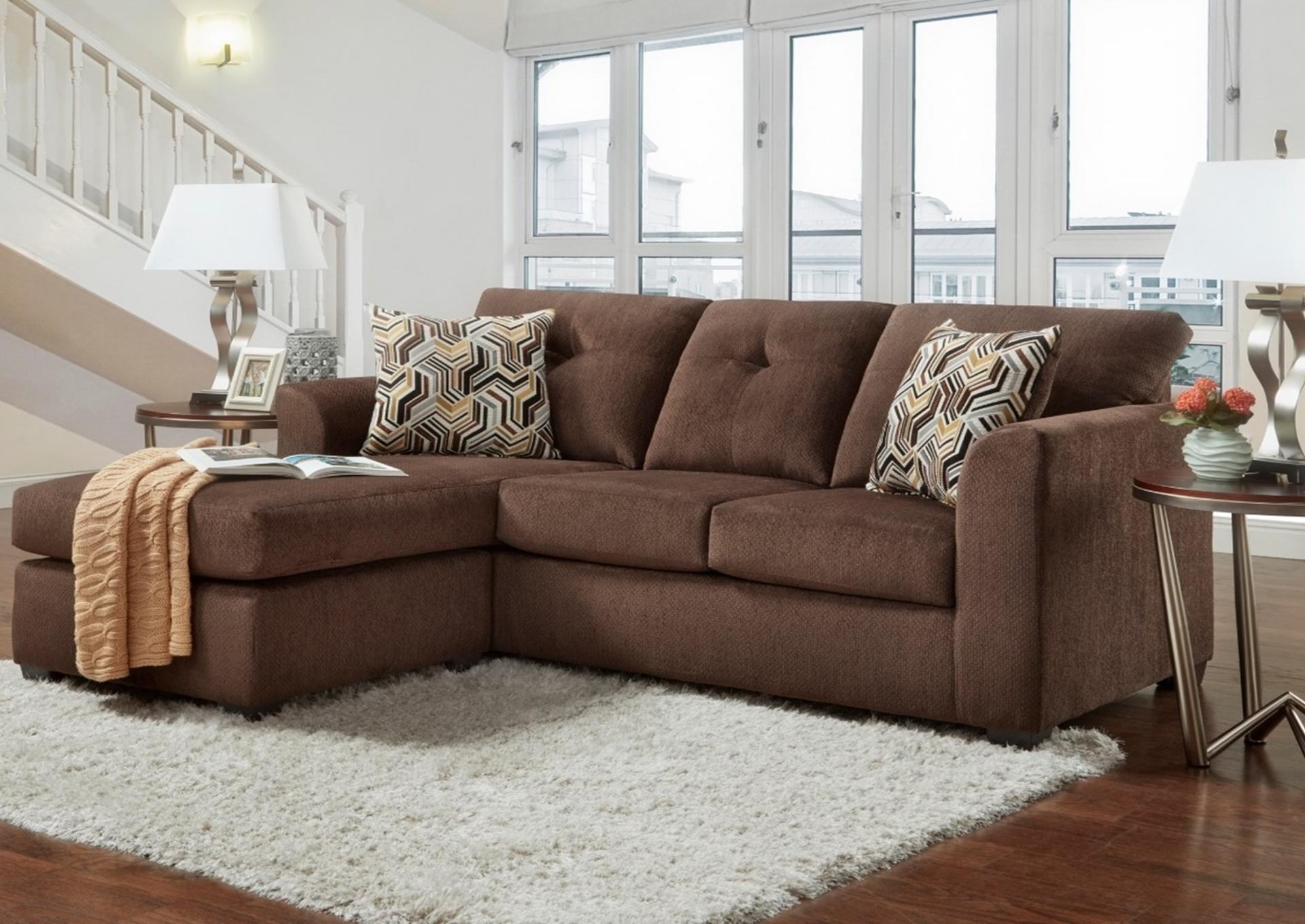 Kennedy Chocolate Chofa Sectional,InStore Products