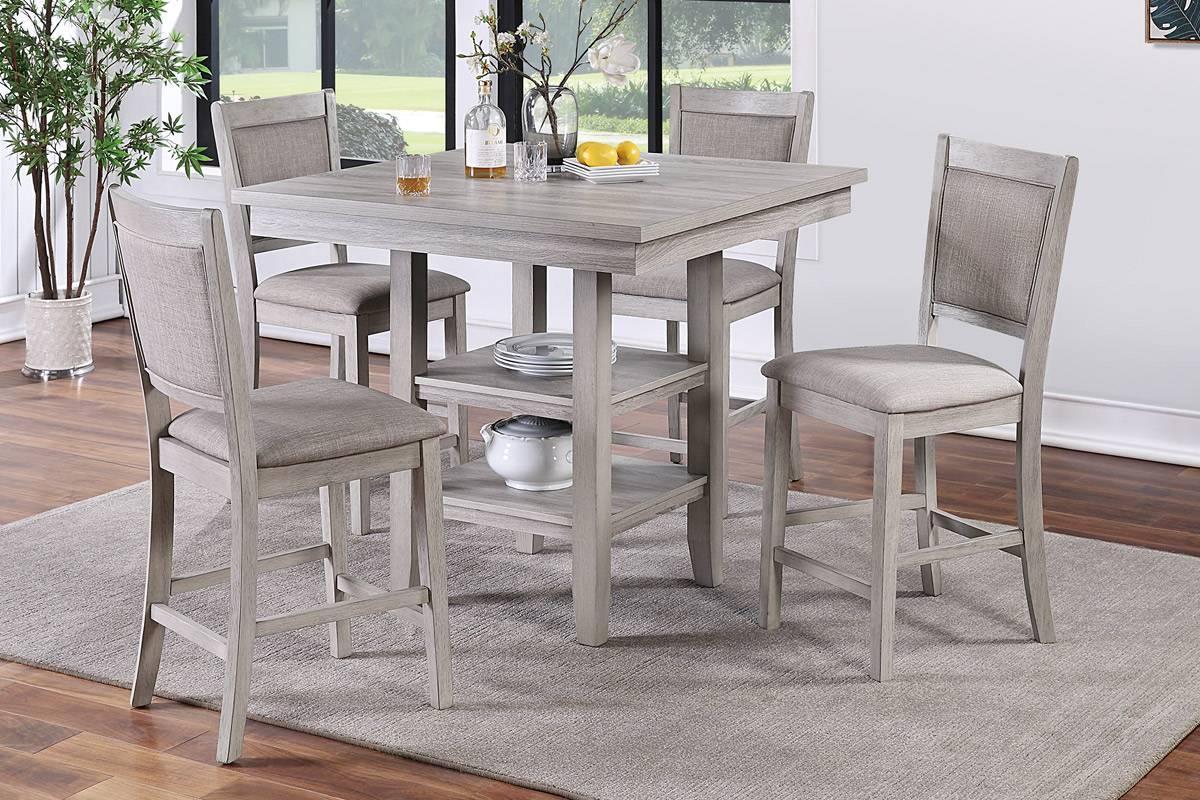 5PCS COUNTER HEIGHT DINING SET,InStore Products