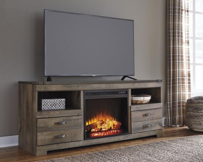 63" TV Stand with LED fireplace insert,InStore Products