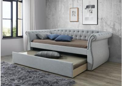 Image for Arabella Gray Daybed with Trundle