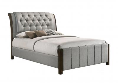 Natural Gray Full Bed