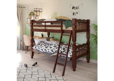 Image for Troy Twin Cappuccino Bunk beds