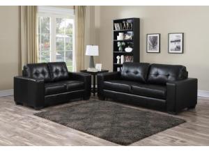 Sedona Black 2 PC Living Room Set
