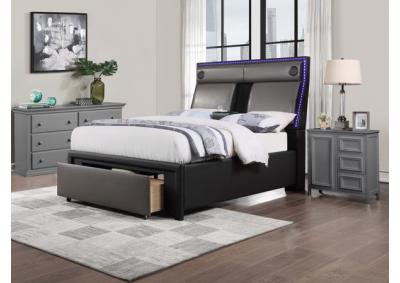 Image for Symphony King Platform Storage Bed