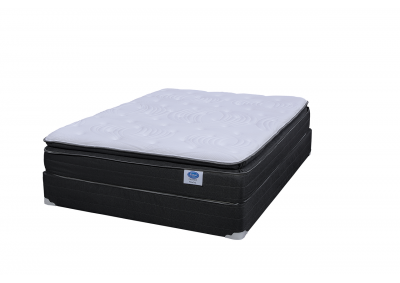 Cascade Pillowtop Foam Encased 11" King Mattress + Box Spring Set