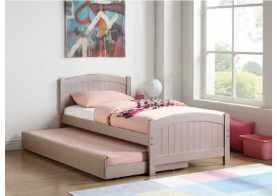 Image for TWIN BED+TRUNDLE ROSE GOLD 