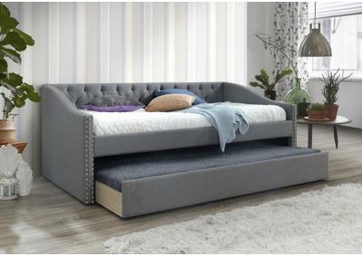 Image for GRAY LORETTA TWIN DAYBED + TRUNDLE 