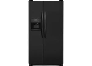 Image for Frigidaire 25.5-cu ft Side-by-Side Refrigerator with Ice Maker (Black)