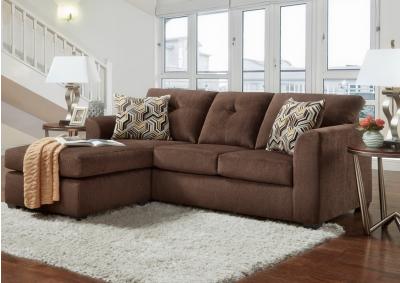 Image for Kennedy Chocolate Chofa Sectional