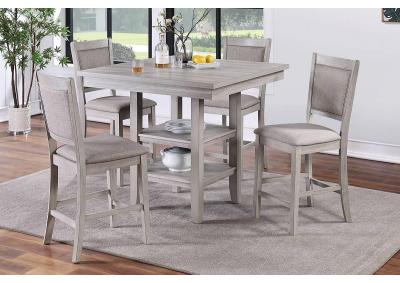 Image for 5PCS COUNTER HEIGHT DINING SET