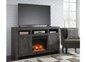 Image for Mayflyn 62" TV stand with electric fireplace