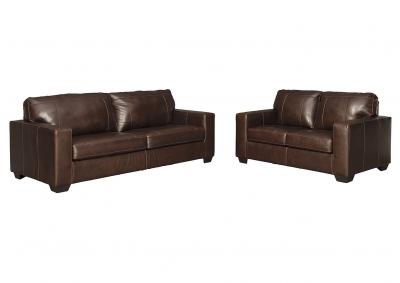 Image for Morelos Chocolate Sofa and Loveseat