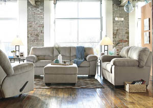 Image for Dailey Alloy Sofa and Loveseat and Rocker Recliner