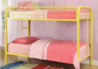 Image for Thomas Yellow Twin/Twin Bunk Bed