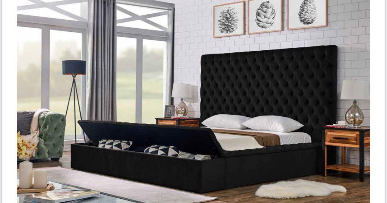 Queen Storage Bed,Instore