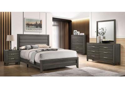 Image for Queen Poster Bed w/ Nightstand, Chest, Dresser & Mirror