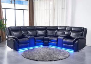 Image for Power Reclining Sectional w/ LED Lights