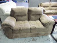 Image for Ashley Durapella Sable Love Seat 001550 WAS: $469.99