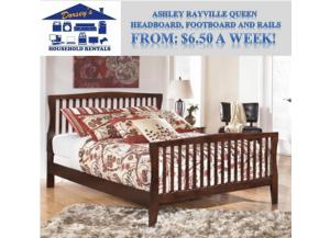 Ashley Rayville Queen Panel Headboard, Footboard and Rails. RTO List Price: $329.99