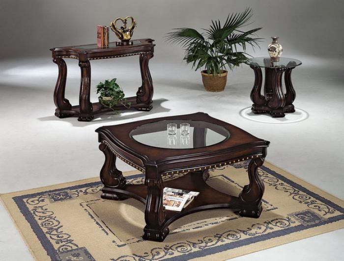 Madison 3pc Set (Coffee Table and 2 End Tables),Crown Mark In-Store