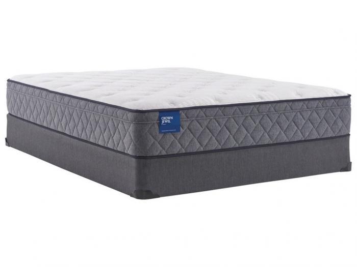 Sealy Scallop Pearl Plush Eurotop Queen Mattress,Sealy