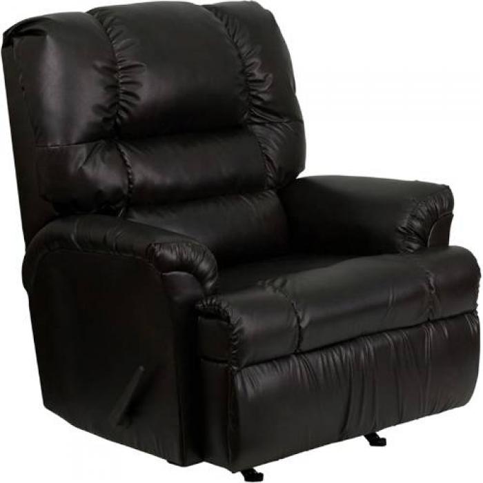 Serta Upholstery 500 Marshall Walnut Big Man Rocker/Recliner,Hughes Furniture / Serta Upholstery