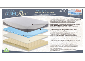 Boyd's Gel Rest 410 Deluxe Memory Foam Full Mattress & Boxspring Set
