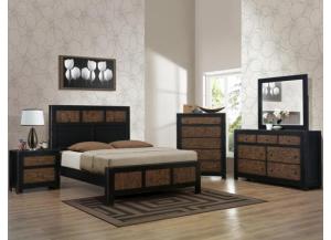 Chatham King Bedroom Set (King Bed, Dresser/Mirror, & Chest)