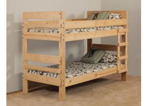 Image for Twin/Twin Wood Bunkbed w/Ladder