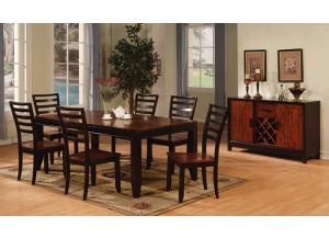 Image for Acacia Table w/6 Chairs