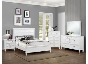 Image for Hannah Full Bed Set (Full Bed, Dresser/Mirror, and Chest)