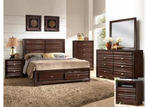 Image for Stella Storage Queen Bedroom Set (Queen Storage Bed, Dr/Mirr & Chest)