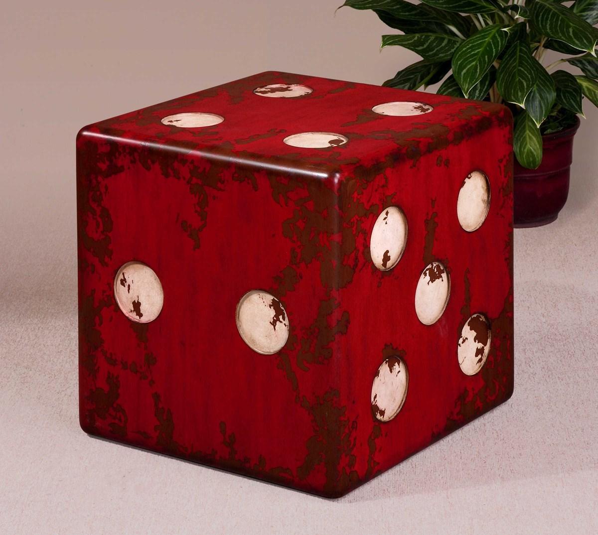 Dice Accent Table,Uttermost