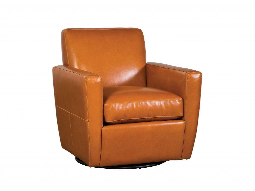 Vancouver- Swivel Chair-Leather,Jonathan Louis
