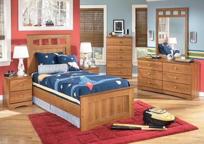 Image for Benjamin Full Panel Bed, Dresser, Mirror, & Night Stand