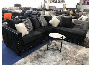 Image for  2 PC Sectional - Black