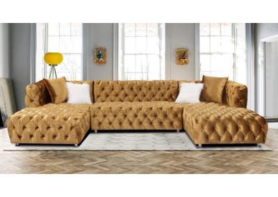 Gold Sectional