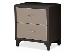 Image for 21 Cosmopolitan Taupe Nightstand