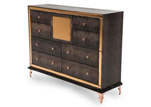 Image for Hollywood Loft "Upholstered Dresser" Ganache