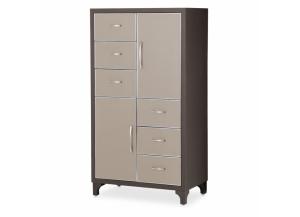 Image for 21 Cosmopolitan Taupe 6 Drawer Chest