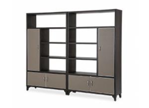 Image for 21 Cosmopolitan Taupe 2 Piece Bookcase Unit
