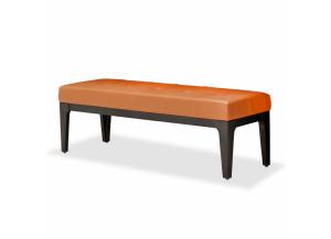 Image for 21 Cosmopolitan"Non-Storage Bed Bench"Diablo Orange/Umber