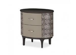 Image for 21 Cosmopolitan Taupe Oval Bachelor's Chest