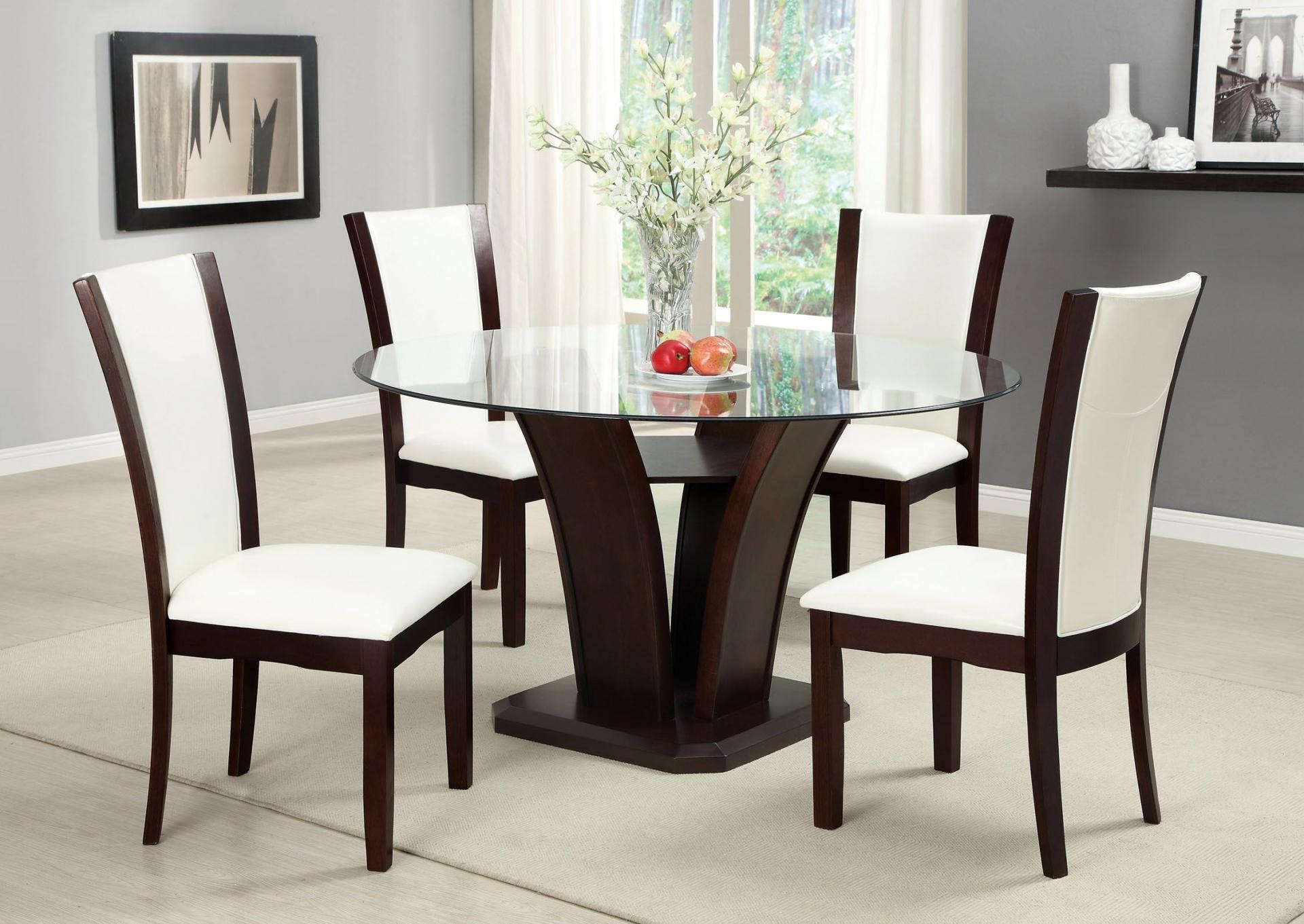 Mainline Round table and four chairs/ two color options,Store Brand