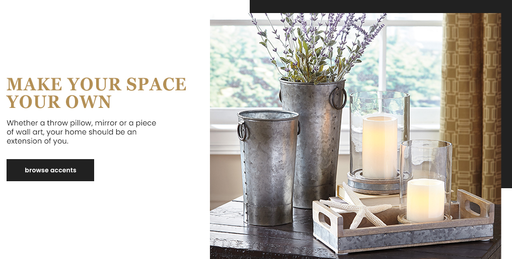 MAKE YOUR SPACE YOUR OWN