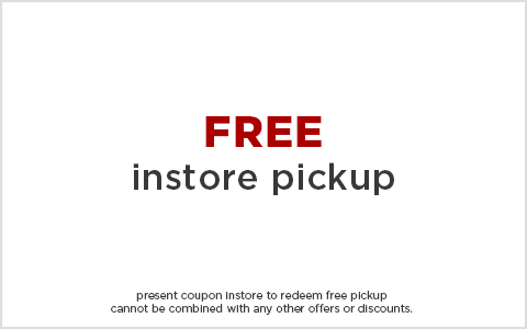 Free Instore Pickup