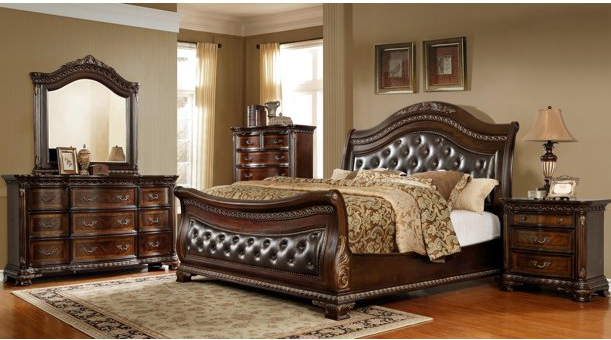 Traditional Bedroom group ,In-store