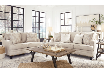 Image for Claredon Linen Sofa and Loveseat